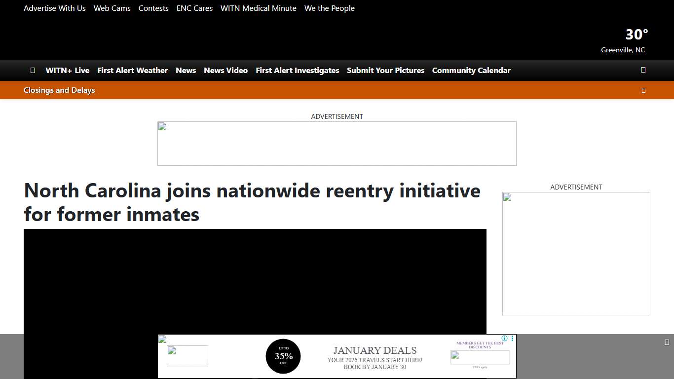 North Carolina joins nationwide reentry initiative for former inmates